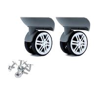UNTERING 2Pcs A65 Trolley Caster Replacement Suitcase Luggage Box Double Row Spinner Repairing Kit Heavy Duty Screw Included