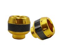 UNTERING 2x Aluminum Alloy Motorcycle Falling Protector Explosion-proof Front Fork Cups Sliders Crash Safty Accessories Crash Pads For Kids Skating Road Rash Bandages Cycling Large Weightlifting