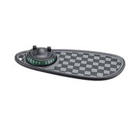 UNTERING 3 In 1 Car Center Console Organizers Dashboard Phone Mount Not Skid Pad Detachable Invisible Information Feature Washable Silicone Car Phone Organizers