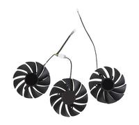 UNTERING 3Pcs 89MM CF9015H12S DC12V 0.4A 4Pin Graphics Card Cooler Fan For 3090 For 3080 RTX3080TI Graphics Card Cooling Fan