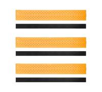 UNTERING 3Pcs PU Leather Tennis Racket Sweatband Badminton Overgrip Sweatband Fishing Rod Pick Racket Grip Easy Install Tennis Grip Head Overgrips