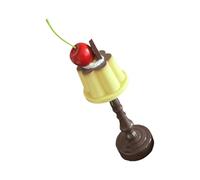 UNTERING Decorative Night Light Puddings Shape Bedside Lamp Lovely Desk Light Kids Bedroom Decoration for Dining Nursery Vanity Desk Lamp
