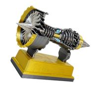 UNTERING Engine Model Kits TR900 Miniature Turbofan Printing Toy Suitable for Teens Learning and Fun with Rotatable Feature Engine Models