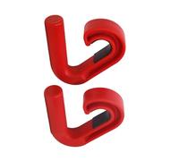 UNTERING Ergonomic Hook Shaped Fitness Training Handle Exercises Band Attachments Pull Up Hand Grip Exercise Equipment Multifunction Resistance Band