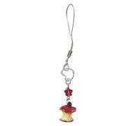 UNTERING Fruit Key Ornament Unique Hanging Decors Delicate Fish Pendant Key Adornment Stylish Bag Charm for Various Occasion Fashion Pendant