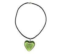 UNTERING Goth Chains Necklace Hyperbole Punk Choker With Big Heart Pendant Clavicle Chain Bead Rope Chain Choker Hip-hop Necklace Heart Pendant For Women