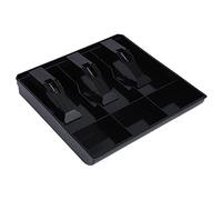 UNTERING Money Tray Cash Register Drawer Insert Tray Portable Currency Till Replacement Money Storage Box Petty Cash Box Small