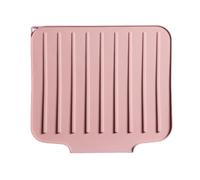 UNTERING Not Slip Silicone Kitchen Mat Heat Immune Dish Drying Rack Compact Storage for Small Spaces Sink Mat