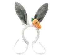 UNTERING Plush RabbitEar Easter Headband For Adult Kids Funny Ear Hairhoop Roleplay Costume Stage Hairband Holiday Headwear Ears Headband For Holiday
