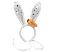 UNTERING Plush RabbitEar Easter Headband For Adult Kids Funny Ear Hairhoop Roleplay Costume Stage Hairband Holiday Headwear Ears Headband For Holiday