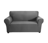 UNTERING Premium Stretch Sofa Cover Milk Silk Finish Polyester Fabric with Flexible Elastic for Family Living Spaces and Pet Stylish Sofa Cover for Family Use