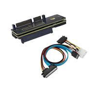 UNTERING SATA3.0 To 29Pin Risers Card Solid States Disk Expansion Card 22Pin To Converter 6Gb With SATA3.0 Cable 2.5" 3.5" Portable Design