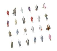 UNTERING Set Of 25 Miniature City Figures In Assorted Poses Ideal For Architecture Models And School Projects Model Building Kits Urbans Miniatures Educational Dioramas