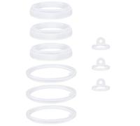 UNTERING Set Of 3/4pcs Insulated Water Bottle Accessories Silicone Sealing Gaskets Replacement Parts For Drinking Cup Leak Proof Water Bottle Gaskets