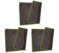 UNTERING Set Of 3 Advanced Carbon Fiber Cleaning Cloth Absorbs Liquids Instantly Multipurpose Microfiber Polishing Towel Multiple Surfaces Cleaning Microfiber
