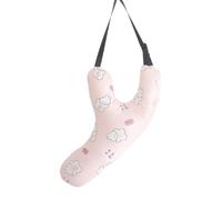 UNTERING Soft Neck Pillow Breathable Washable For Kids Travel Comfortable Neck For Car Train Plane Adjustable Long Distances Accessory