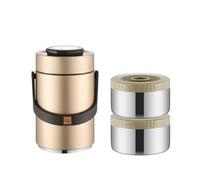 UNTERING Stackable Insulated Meal Preps Container Capacity Nonslip Base & Leak Proof Seal Lunch Container for Hot Dishes Insulated Meal with Handle