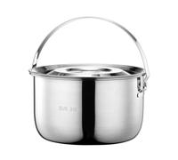 UNTERING Stainless Steel Oil Pots With Fine Meshes Strainer Cooking Greases Storage Can For Home Use Multifunctional KitchenTool Stainless Steel Pots