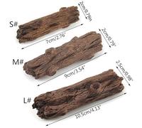 UNTERING Stump Aquarium Decoration Betta For Shrimp For Turtle Cichlid Fish Tank Accessories & Salt Wa Stump Aquarium Decorations