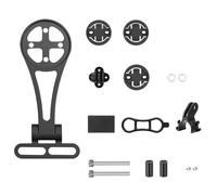 UNTERING Versatile Handlebars Mount For Bike Computers Regulable Positioning Light Weight Aluminum Frame Stable Grip Durability Bicycles Mount