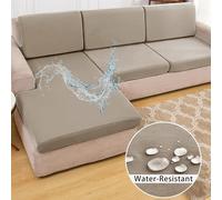 UNTERING Water Resistant Milk Silk Sofa Cushions Covers High Elasticitys And Comfort For Various Relaxation Space Washable Sofa Slipcover