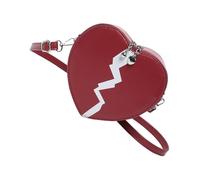 UNTERING Women Bag Fashion Crossbody Bag Shopping Bag Handbag Heart Shaped Shoulder Bag Stylish Messengers Bag for Everyday Crossbody Bags