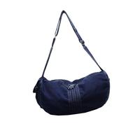 UNTERING Women's Retro Large Jean Shoulder Bag Fashionable Casual Crossbody Purse Shopper Bags Satchel For Various Occasion shoulder handbag