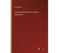 Untersuchungen über das attische Bürgerrecht