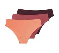 Unterwäsche Damen 4/7-Pack Of Women'S Seamless Breathable Solid Color Briefs-mix5-L