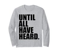 Until All Have Heard Christian Duty Jesus Christ God Lover Long Sleeve T-Shirt