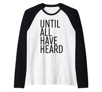 Until All Have Heard Christian Duty Jesus Christ God Lover Raglan Baseball Tee