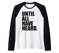 Until All Have Heard Christian Duty Jesus Christ God Lover Raglan Baseball Tee