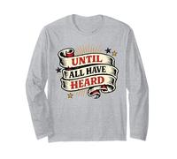 Until All Have Heard Christian Duty Trad Tattoo Scroll Style Long Sleeve T-Shirt