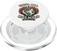 Until All Have Heard Christian Duty Trad Tattoo Style Design PopSockets PopGrip for MagSafe