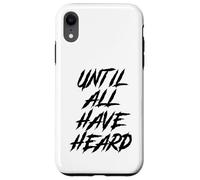 Until All Have Heard Christian Grunge Jesus Christ God Lover Case for iPhone XR