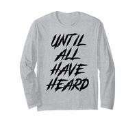 Until All Have Heard Christian Grunge Jesus Christ God Lover Long Sleeve T-Shirt