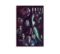 Until Dawn Canvas Wall Art Living Modern Family Bedroom Music Movie Cartoon Poster 16x24inch(40x60cm) Unframe-style