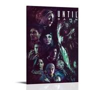 Until Dawn Canvas Wall Art Living Modern Family Bedroom Music Movie Cartoon Poster 20x30inch(50x75cm) Frame-style