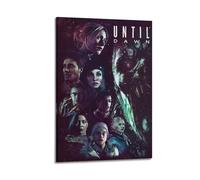 Until Dawn Poster Room Decor Artistic Poster for Bedroom Living Room Walls Aesthetic Poster 08x12inch(20x30cm) Frame-Style