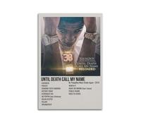 until Death Call My Name by Youngboy Never Broke Again Poster Wall Art Aesthetic Cover Poster Design Painting for Living Room Bed Room 24x36inch(60x90cm) Unframe-style