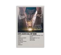 Until Death Call My Name YoungBoy Never Broke Again Poster Canvas Wall Art Modern Simple Style Suitable for Various Life Scenes Is Also A Great Birthday Gift Souvenir ChoiceUnframe-style16x24inch(40x6