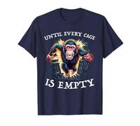 Until Every Cage Is Empty Animal Rights Animal Liberation T-Shirt