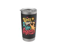 Until I Hold You Again Pug Lover Memorial Stainless Steel Insulated Tumbler
