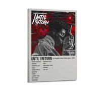 until I Return by Youngboy Never Broke Again Poster Wall Art Aesthetic Cover Poster Design Painting for Living Room Bed Room 20x30inch(50x75cm) Frame-style