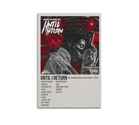 until I Return by Youngboy Never Broke Again Poster Wall Art Aesthetic Cover Poster Design Painting for Living Room Bed Room 08x12inch(20x30cm) Unframe-style