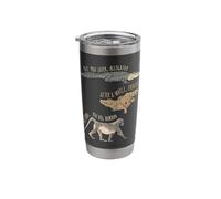 Until Later Alligator, After a While Crocodile Stainless Steel Insulated Tumbler