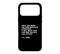Until you make the unconscious to conscious Carl Jung Case for iPhone 17 Pro Max