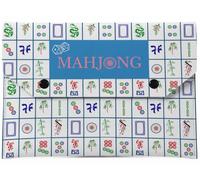 UntilPlan Leather Mahjong Card Sleeve, 6.8 x 9.4in,Mahjong Accessories Protective Cover Case with Secure Closure,Mahjong Rule Card Sleeve Protective Cover,Perfect Mah Jong Gift (White)