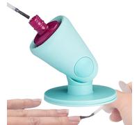 Untiltable Nail Polish Bottle Holder, Silicone Tilted Nail Polish , Untippable Nail Polish Holder, Suction Cup Nail , Art Nail and Pedicure Accessories, Fingernail Painting