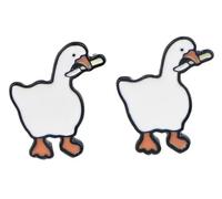Untitled Goose Game by House House Video Game Stud Earrings Ear Rings Cute Kawaii Cosplay